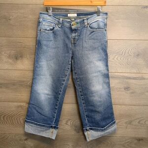Tommy Jean Faded Denim Capris Women's Juniors Size 7